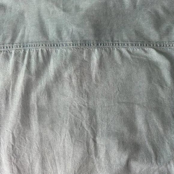 Vintage Lee Sport Miami Dolphins Denim Shirt 2XL Button Down Embroidered NFL - Picture 9 of 9